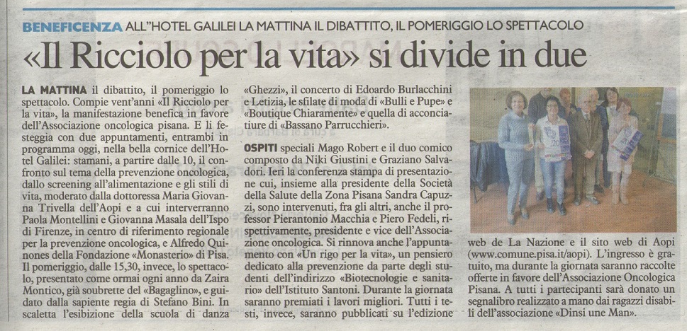 riccioloperlavita